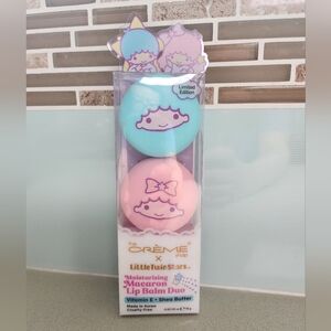 The Crème Shop x Little Twin Stars - Moisturizing Macaron Lip Balm Duo | NEW